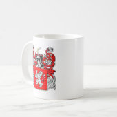 ウォーレスの紋章付き外衣 コーヒーマグカップ (正面左)