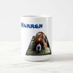 ウォーレンの名前とカヴァリエ犬、コーヒーマグ コーヒーマグカップ