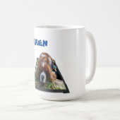 ウォーレンの名前とカヴァリエ犬、コーヒーマグ コーヒーマグカップ (正面右)