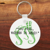 ウォーレンは死んだH.P.ラベクラフト キーホルダー (正面)