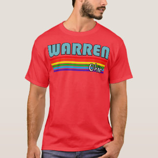 ウォーレンオハイオプライドウォーレンLGBTギフトLGBTQサポーター Tシャツ