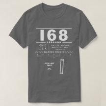 ウォーレンカウンティ空港ジョンレーンフィールドI68 Tシャツ