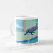 ウォーレンザハウスドルフィン コーヒーマグカップ (正面左)