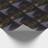 ウォーレンパークナイトでのクリスマス ラッピングペーパー (角)