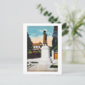 ウォーレン将軍の像の見解 ポストカード (スタンド正面)