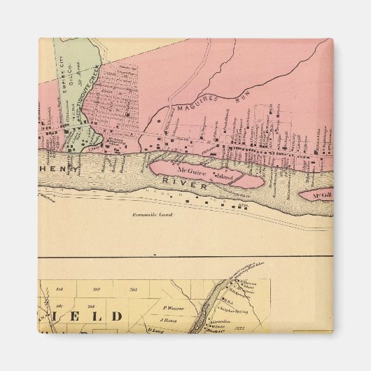 ウォーレン油領域 マグネット (正面)