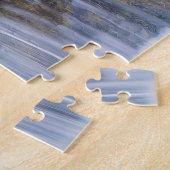 ウォーレン滝バーモント。クリスマスグリーティングジグソープ ジグソーパズル (側面)