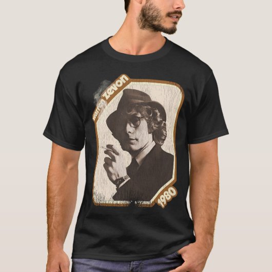 ウォーレン・ゼボン1980 Tシャツ (正面)