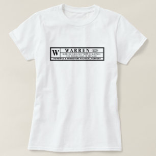 ウォーレ警告ンのラベル Tシャツ