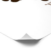 ウォーヴ引用文ワイルドウルフヘッドロゴ付きウォーキング ポスター (コーナー)