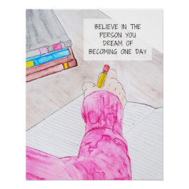 ウォー信じトカラーアートプリント ポスター