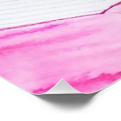 ウォー信じトカラーアートプリント ポスター (コーナー)