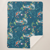 ウォー日本のターガーデンティール（緑がかった色）シェルパブランケット シェルパブランケット (正面)
