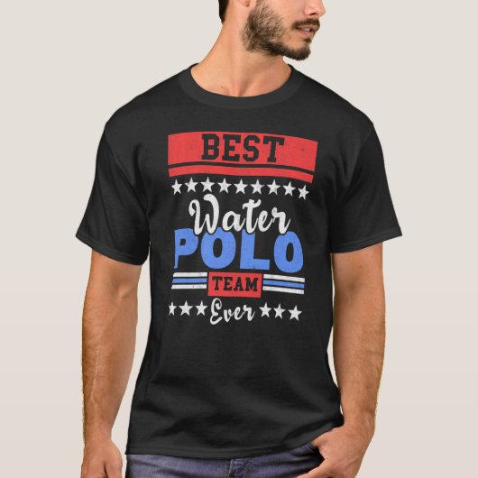 ウォー最高のターポロチームエバーウォータポロ Tシャツ (正面)