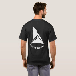 ウォー生まれフ&マウンテン自然恋人&ハイキングに移動 Tシャツ