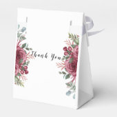 ウォー素朴ターカラーパステルマルーン開花ス結婚FAV フェイバーボックス (裏面サイド)