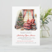 ウォー素朴ターカラーホリデーオープンハウス招待状 招待状 (スタンド正面)