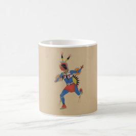 ウォー・ダンス (またはランナー) コーヒーマグカップ
