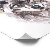 ウオオカミ林子供部屋チャイルドウッドランド ポスター (角)