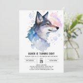 ウオカマオオカミ誕生日 招待状 (スタンド正面)