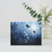 ウオカミの森のはがき ポストカード (スタンド正面)