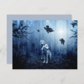 ウオカミの森のはがき ポストカード (正面/裏面)