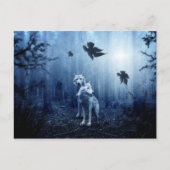 ウオカミの森のはがき ポストカード (正面)