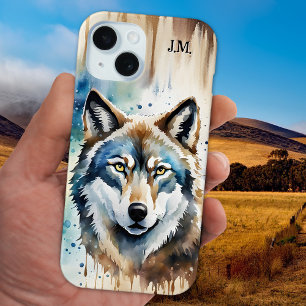 ウオカミ動物愛好家 iPhone 15ケース