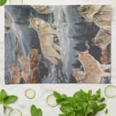 ウオカミ キッチンタオル (折り畳み)