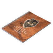 ウオカミ&トラックファミリーアニマル引用文 ノートブック (左側)