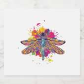 ウオマエカラフルコ昆虫 スパークリングワインラベル (シングルラベル)