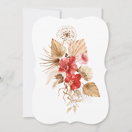 ウオマヤシ離れ蘭 招待状 (正面)