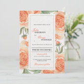 ウオランジュの花フローラ結婚ズ 招待状 (スタンド正面)