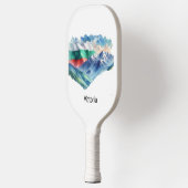 ウオータカラブルガリア国旗の山国立プライド ピックルボールラケット (左)