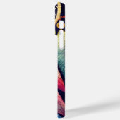 ウオータカラーのドリームキャッチャー及び羽 Case-Mate iPhoneケース (裏面 / 左)