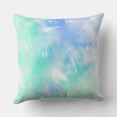 ウオータカラーケリーブルーテリア犬顔 クッション (裏面)