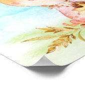 ウオータカラーピギー赤ちゃんシャワーファーム ポスター (角)