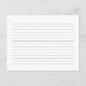 ウオータカラーユーカリレシピカード エンクロージャーカード (裏面)