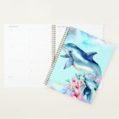 ウオータカラー色彩の鮮やかドルフィン プランナー手帳 (ディスプレー)