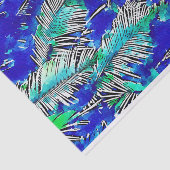 ウオータカラー芸術的エキゾチック熱帯パ葉ーム 薄葉紙 (詳細)