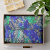 ウオータカラー芸術的エキゾチック熱帯パ葉ーム 薄葉紙 (ギフト)