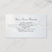 ウオーターカラウンバッククジラ海ビーチ 名刺 (裏面)