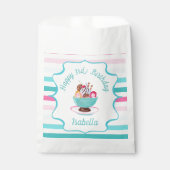 ウオーターカラーアイスクリームサンデ誕生日サンテユキュ フェイバーバッグ (正面)