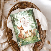 ウオーターカラーウッドランドオーディアー エンクロージャーカード