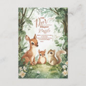 ウオーターカラーウッドランドオーディアー エンクロージャーカード (正面)