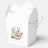 ウオーターカラーウッドランドディアベビーシャワー フェイバーボックス (オープン)