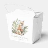 ウオーターカラーウッドランドディアベビーシャワー フェイバーボックス (裏面サイド)