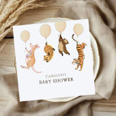 ウオーターカラーウッドランドフォレストベビーシャワー