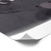 ウオーターカラーウッドランドリトルベア子供部屋ルームデコール ポスター (角)