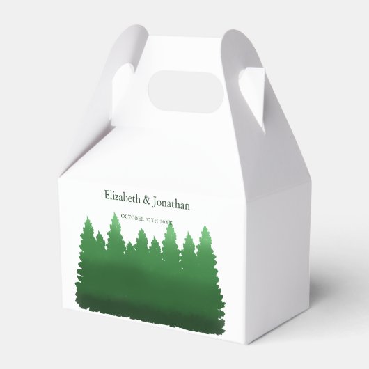 ウオーターカラーウッドランド結婚パインズ フェイバーボックス (正面サイド)